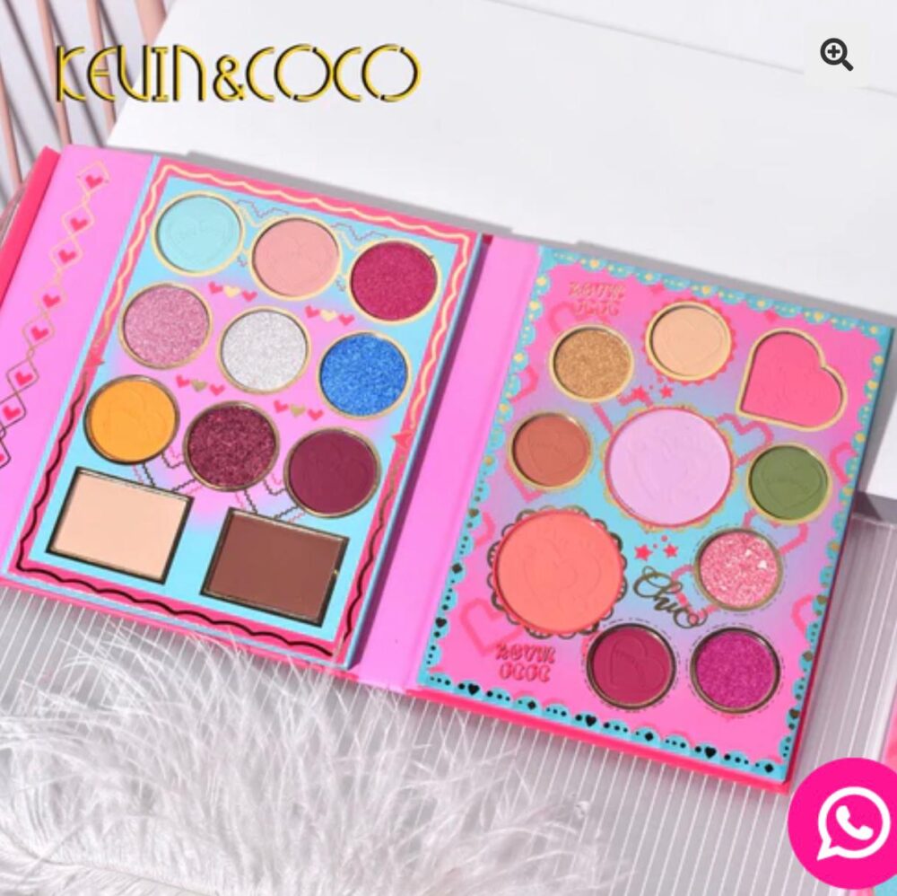 Paleta sombras Kevin&Coco Roja - Imagen 3