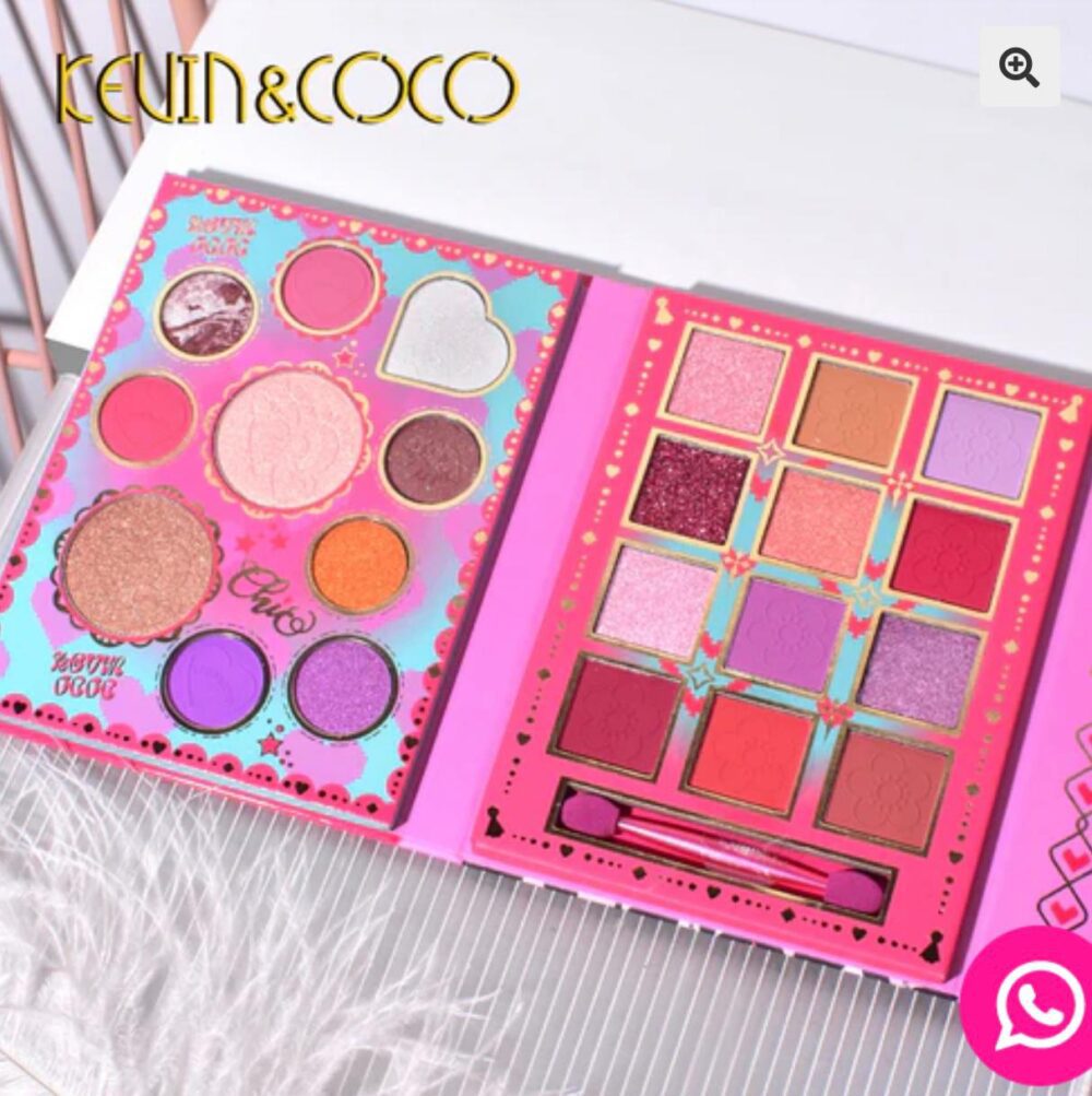 Paleta sombras Kevin&Coco Roja - Imagen 2