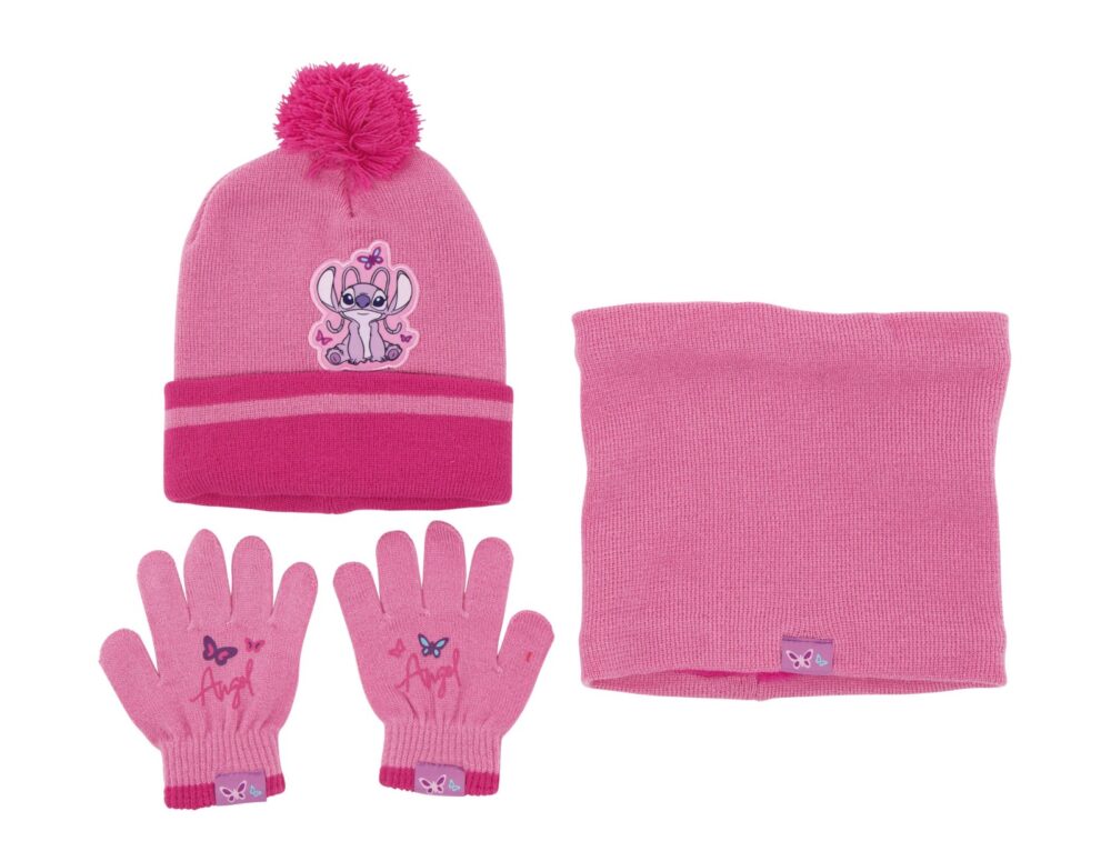 Cojunto Invierno stitch ROSA