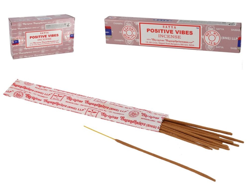 Incienso Nag Champa Vibras Positivas